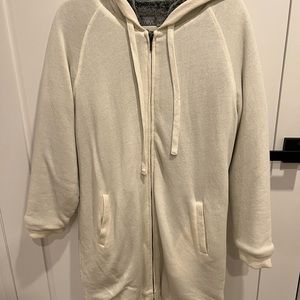 Maison Simons long fur hoodie